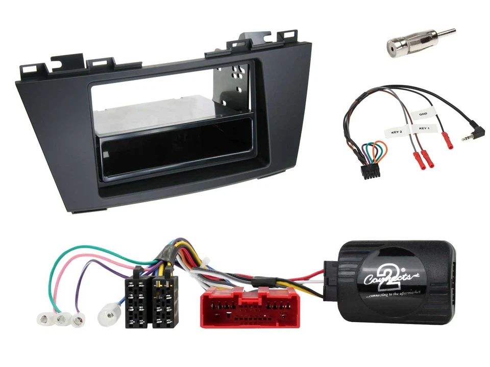 JVC CD DAB USB Bluetooth Lenkrad Autoradio für Mazda 5 (2010-2015) - Bild 3 von 4