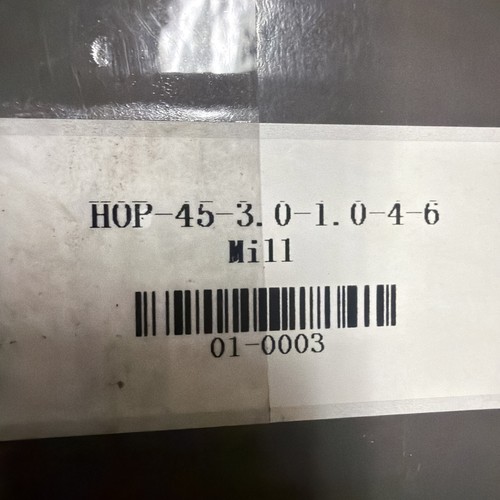 HAAS HOP-45 Fresa a faccia 3,25" 4 inserti fresa a guscio indicizzabile NUOVO 01-0003 - Foto 2 di 4