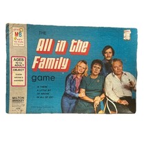 The All In The Family Game 1972 Milton Bradley Ages 10 To Adult Complete Box Set