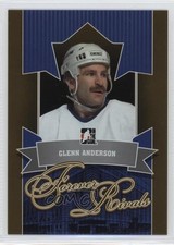 2012-13 ITG Forever Rivals Series Gold /30 Glenn Anderson #89 HOF 2a8
