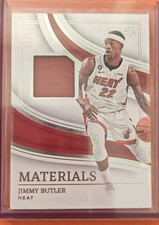 Panini 2022-23 Immaculate Materials Jimmy Butler /99 #ICM-JBT Miami Heat NBA
