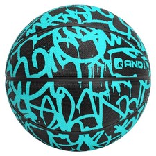 Fantom Graffiti Intermediate Size Rubber Basketball: 28.5 Inch Size 6 Indoor/...