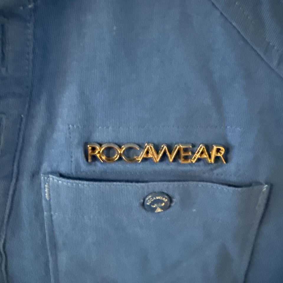 Rocawear Niños Talla 5/6 M Nuevo Azul Con Blanco Nuevo Con Etiquetas Foto 2 de 4
