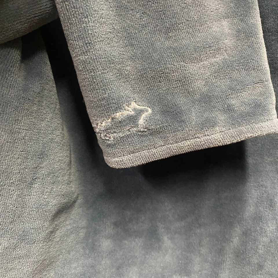 Horny Toad Velvety Full-Zip Jacket Hooded Women Small Green Striped Lined Cotton - Image 4 of 4