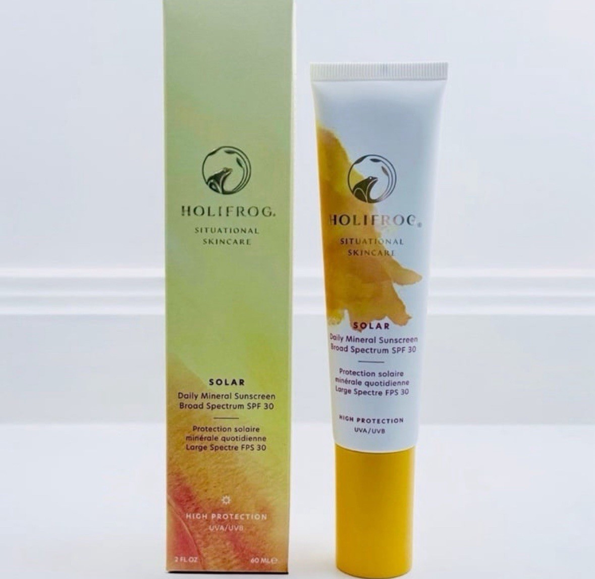 Holifrog~SOLAR Daily Mineral Sunscreen Broad Spectrum SPF30 (60ml) 2oz