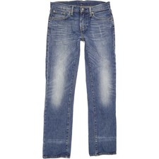 Levi's 511  Herren Blau Straight Slim Stretch Jeans W30 L31 (81197)