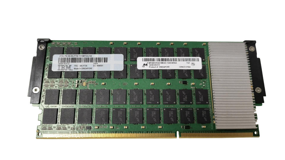 Lot of 16 IBM 00LP736 Micron 32GB 4GX72 PC3 12800 Memory MT80KHF4G72M3DZ - Image 2 of 4