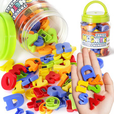 104 PCS Magnetic Letters Numbers, Uppercase and Lowercase