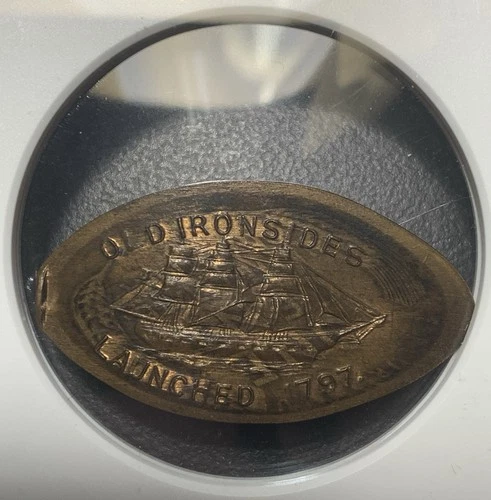 OLD IRONSIDES Elongated 1920 S Lincoln Cent NGC MS67 SHIPS M&D-6 TOP POP 1/0