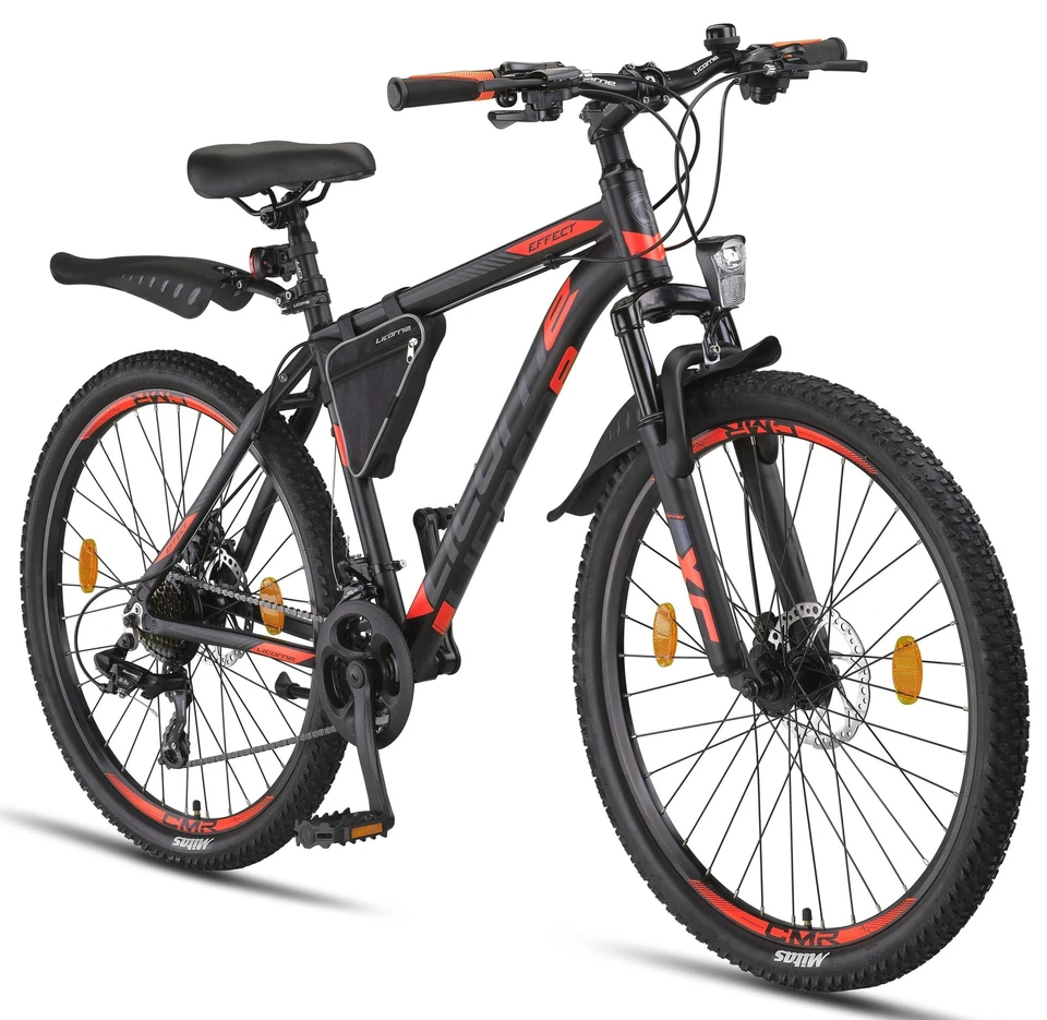 26 27.5 29 Zoll Mountainbike Aluminium 21 Gang Scheibenbremse Jungen Mädchen - Bild 3 von 4