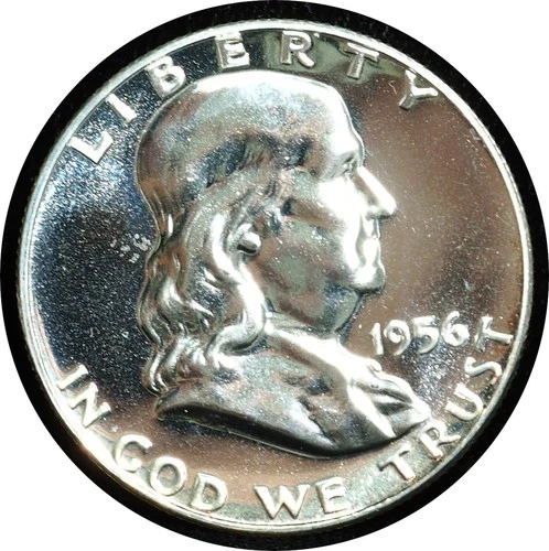 1956 Franklin Half Dollar Gem Proof