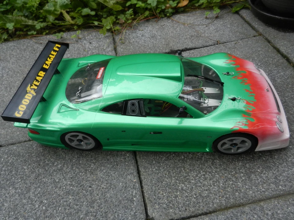 Kyosho Pure Ten Spider MK2 Neuwertig mit Alufelgen und Karosserie von Mercedes - Bild 3 von 4
