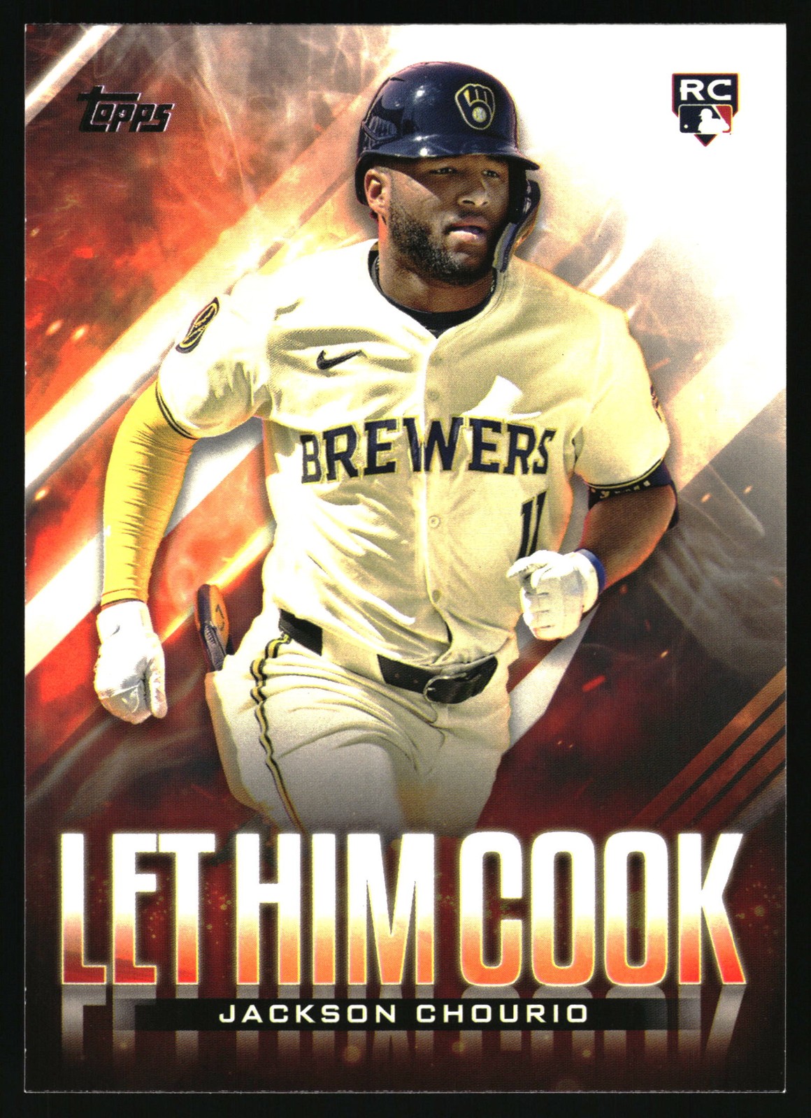 2024 Topps Update #LHC-19 Jackson Chourio Let Him Cook