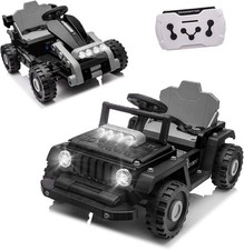 Ride on Toy for Kids, Different 2-in-1 Truck/Go Kart Freely Switched, 12V Batter