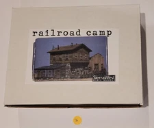 SierraWest Scale Models - O Scale Railroad Camp - Kit #306 - NIB - RARE