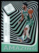 2020-21 Panini Illusions Amazing Emerald Jayson Tatum #15