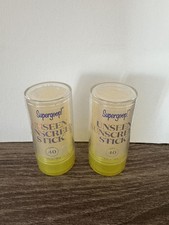 Supergoop Unseen Sunscreen Stick SPF 40 - NEW - 0.70 oz.  Lot of 2  Exp 2/28.
