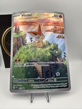 Pokemon Karte Victini SVP 208 Jumbo Oversize Black Star Promo Deutsch Full Art