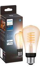Philips - Hue Filament St19 Bluetooth Led Smart Bulb - White Ambiance Philips - Hue Filament St19 Bluetooth Led Smart Bulb - White Ambiance