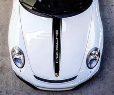 Custom Three Stripe Hood Decal Graphic For 91...