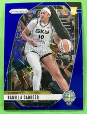Kamilla Cardoso 2024 Panini Prizm WNBA BLUE VELOCITY PRIZM Rookie 93 CHICAGO SKY