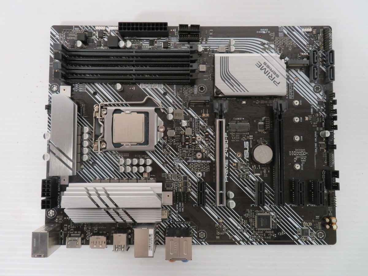 ASUS PRIME Z490-P Motherboard + Intel Core i9 10900F CPU Processor