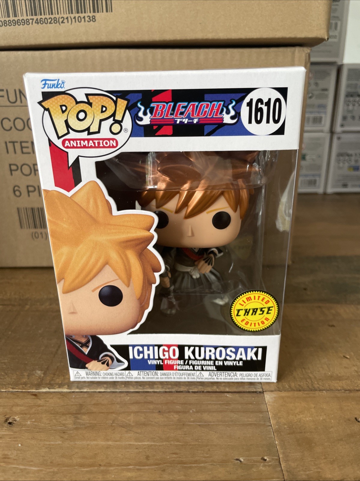 Funko Bleach Ichigo Kurosaki Shikai 1610 CHASE Edition POP! Animation