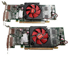  LOT OF 2 Dell ATI AMD Radeon HD 6450 1GB DDR3 Graphics Card 0NFXD5 NFXD5