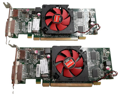 (LOT OF 2) Dell ATI AMD Radeon HD 6450 1GB DDR3 Graphics Card 0NFXD5 NFXD5