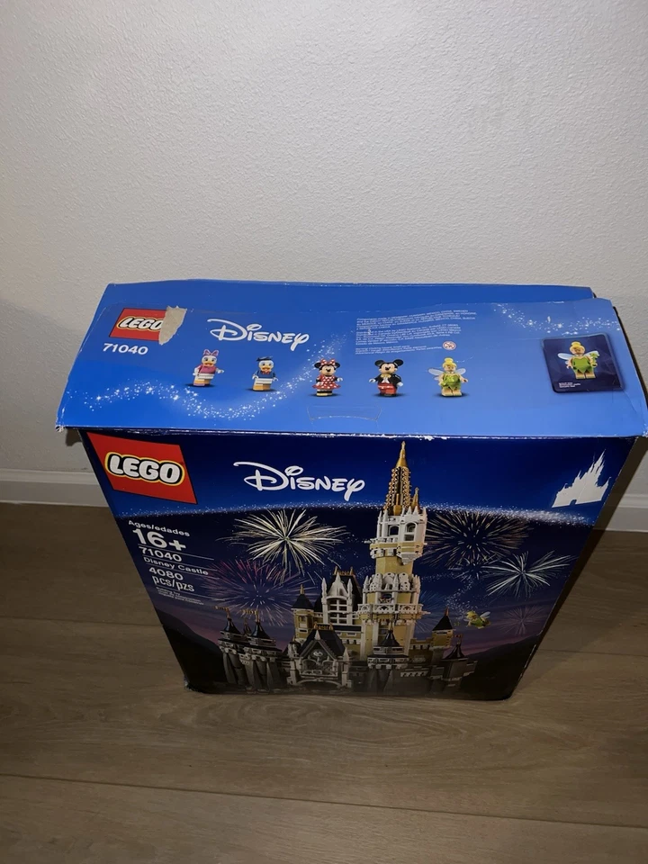 LEGO Cenicienta Castillo Disney 71040 Caja 100% Completa Minifiguras e Instrucciones Foto 2 de 2