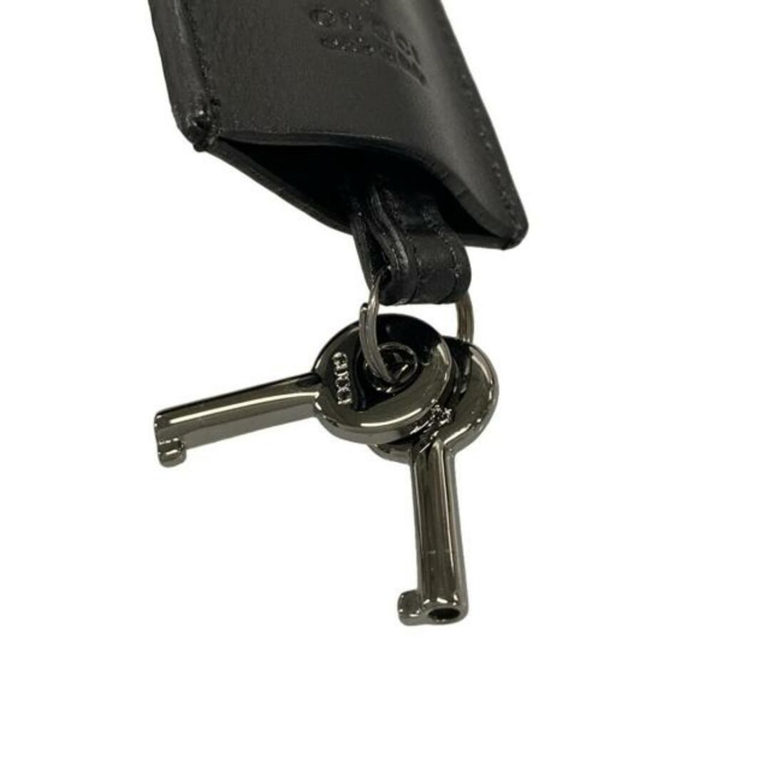 GUCCI Black Leather Shoulder Bag, Slightly Worn, 31.5x32-34cm, Adjustable Strap thumbnail 8