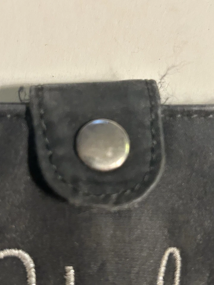 Cartera Hurley Black Star Plegable Usada Surf Foto 3 de 4