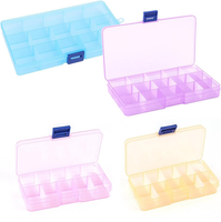 4 StüCk FäCher Aufbewahrungsbox, Plastik Aufbewahrungsbox Sortierboxen Schmuckka