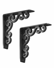 Starby Charleston Heavy Duty Steel Fireplace Mantel Brackets, Floating Shelf NIB