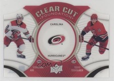2018-19 Upper Deck Clear Cut Foundation Duos Sebastian Aho Teuvo Teravainen av1