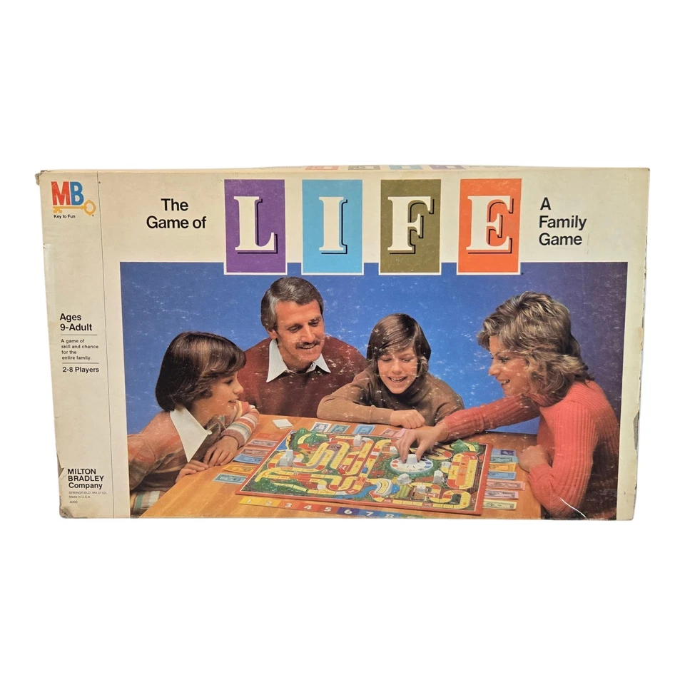 The Game of Life Vintage 1979 Milton Bradley, Made in USA **COMPLETE** - Image 2 of 4