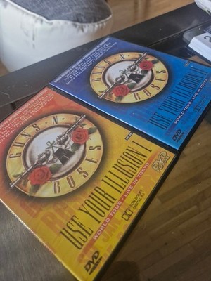 Guns'n'Roses Use Your Illusion 1 & 2 DVD 2 DVDs Set
