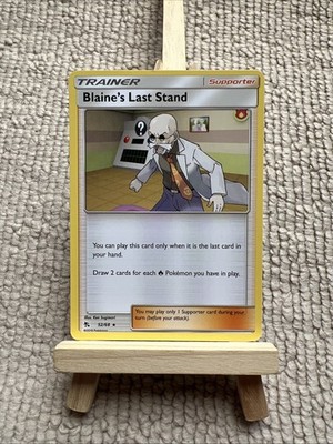 Blaine's Last Stand 52/68 Hidden Fates Regular