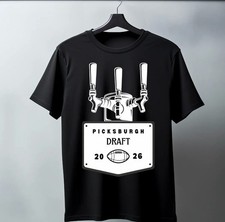 2026 NFL Draft Pittsburgh Picksburgh T Shirt Steelers Streetwear Sports Football