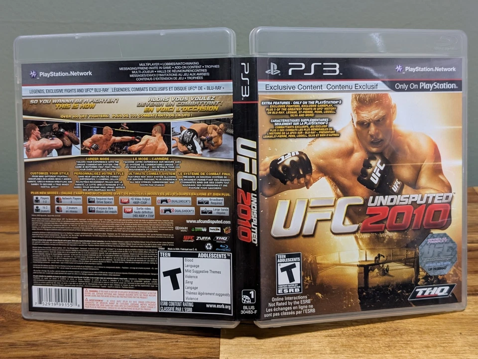 UFC Undisputed 2010 (Sony PlayStation 3, PS3)➡️CIB - Tested - Near Mint 📀! - Image 4 of 4