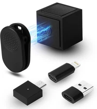 Wireless Ultra-Compact Design Mini Mic for iPhone/iPad/Android/PC/Windows/MAC