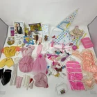 LOT OF BARBIE ACCESSORIES VINTAGE 80s 90s MATTEL READ! Perfume Pretty Outfits