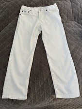 Polo Ralph Lauren White kids jeans sz 4 55