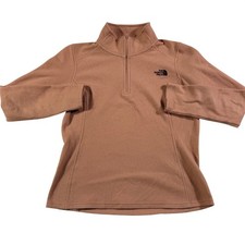 The North Face Womens TKA Glacier Quarter Zip Fleece Pullover Medium