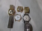 vintage lot of 5 timex mechanical ladys watch