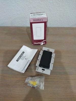 Lutron Maestro Digital Switch, 8A Single Pole/Multi Location, MA-S8AM