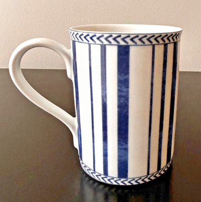 #ad #ad Ballard Designs Bunny Williams CAMPBELL HOUSE Blue amp; White 10 Oz MUG Coffee Tea $12.99