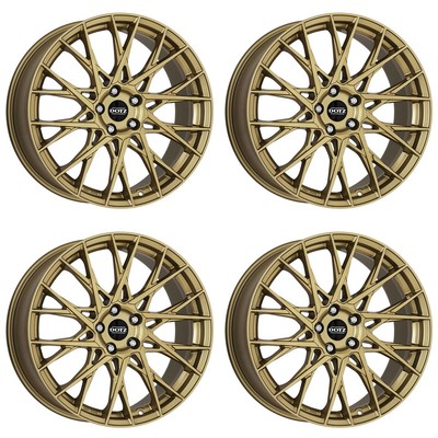 4 Dotz Fuji gold wheels 9.0Jx20 5x112 for Audi A5 A6 Q5