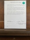 JIMMY STEWART Signed Contract Page - Dean Martin Variety Show - PSA/DNA