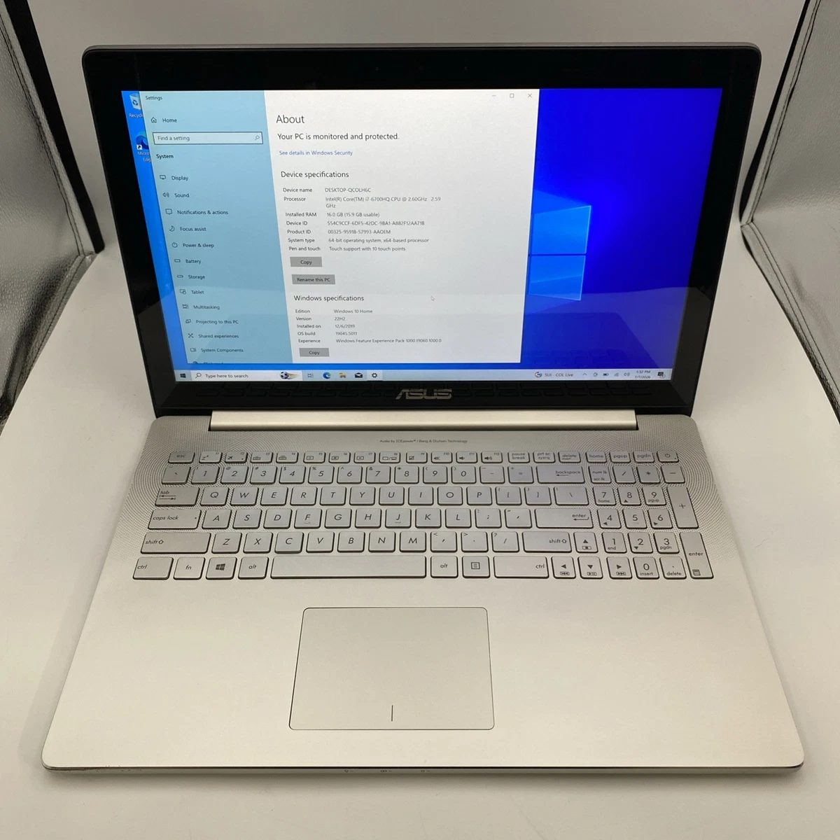 ASUS Intel Core i7 6th Gen PC Laptops & Netbooks for sale - eBay